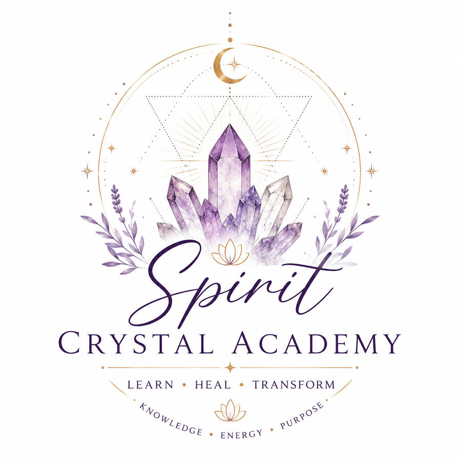 Spirit Crystal Academy Logo Spirit Crystal Academy Logo